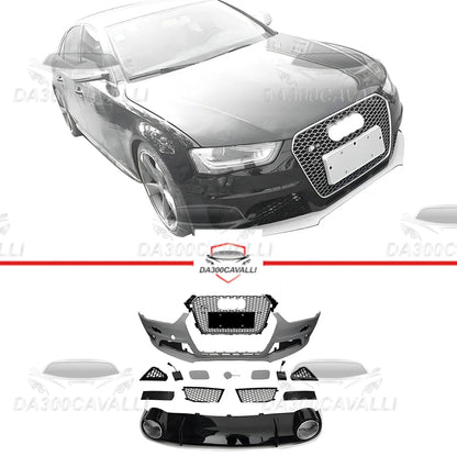 Body Kit Audi A4 Stile RS4 (2013-2016) - Da300Cavalli