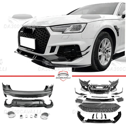 body-kit-audi-a4-stile-rs4-2017-2019-da300cavalli-1 - Da300Cavalli