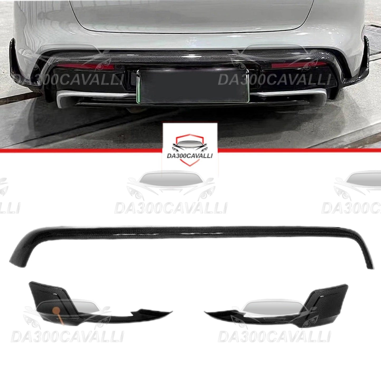 Body Kit Fibra Di Carbonio Porsche Taycan (2019+) - Da300Cavalli