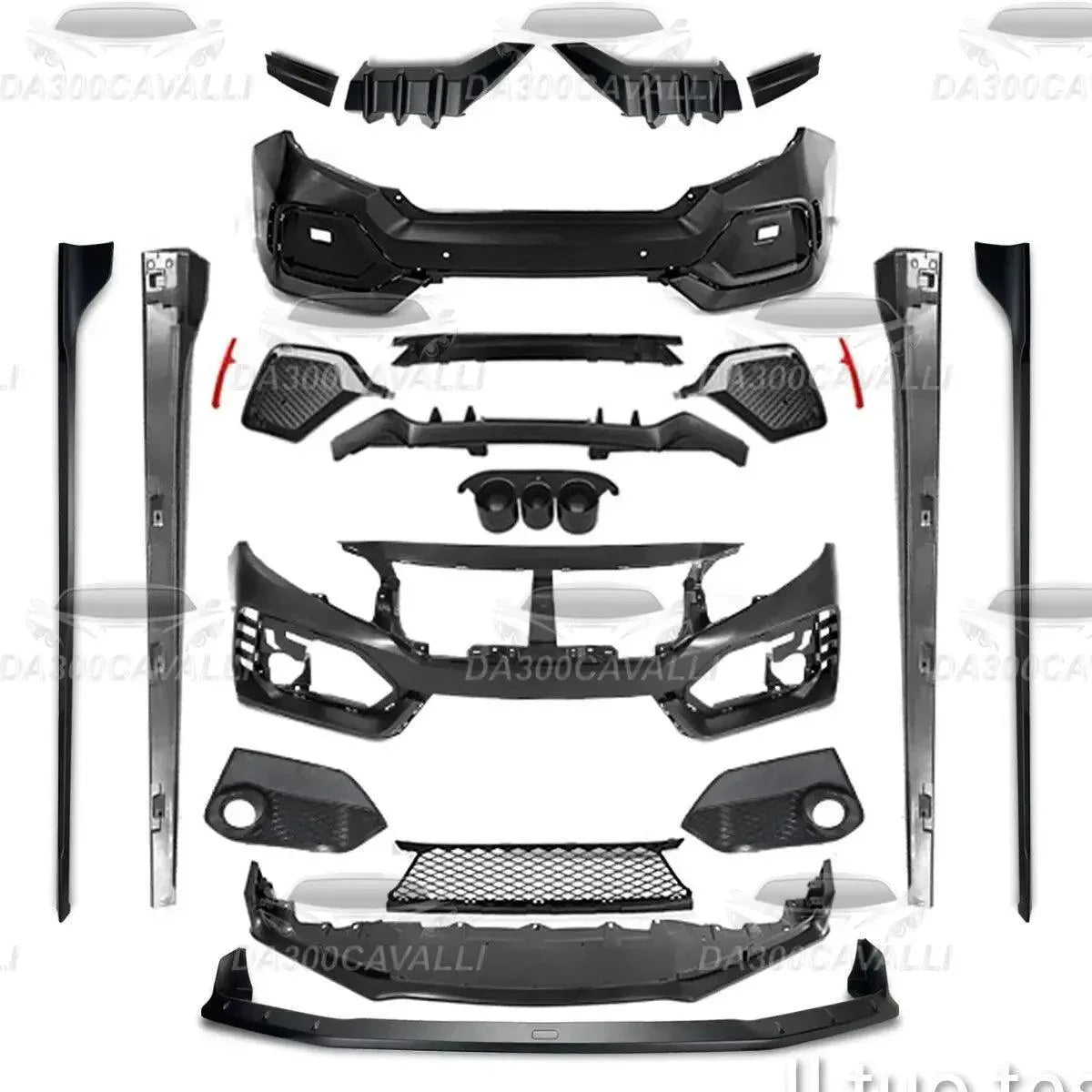 body-kit-honda-civic-10-fk7-stile-mugen-da300cavalli-4 - Da300Cavalli
