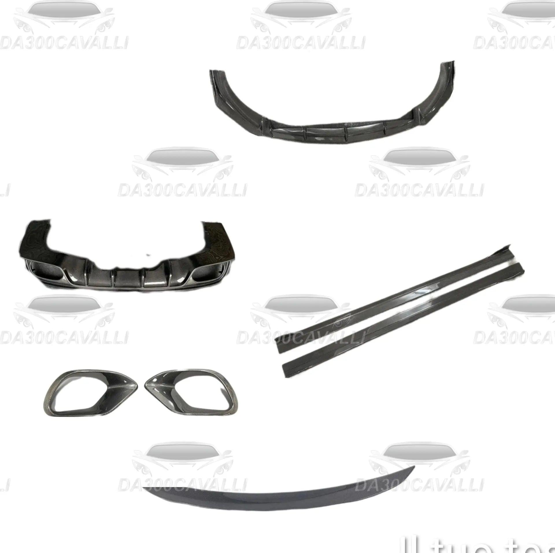 Body Kit Mercedes Classe A (W118 W200 W220 35 45) (2018-2023) In Fibra Di Carbonio - Da300Cavalli