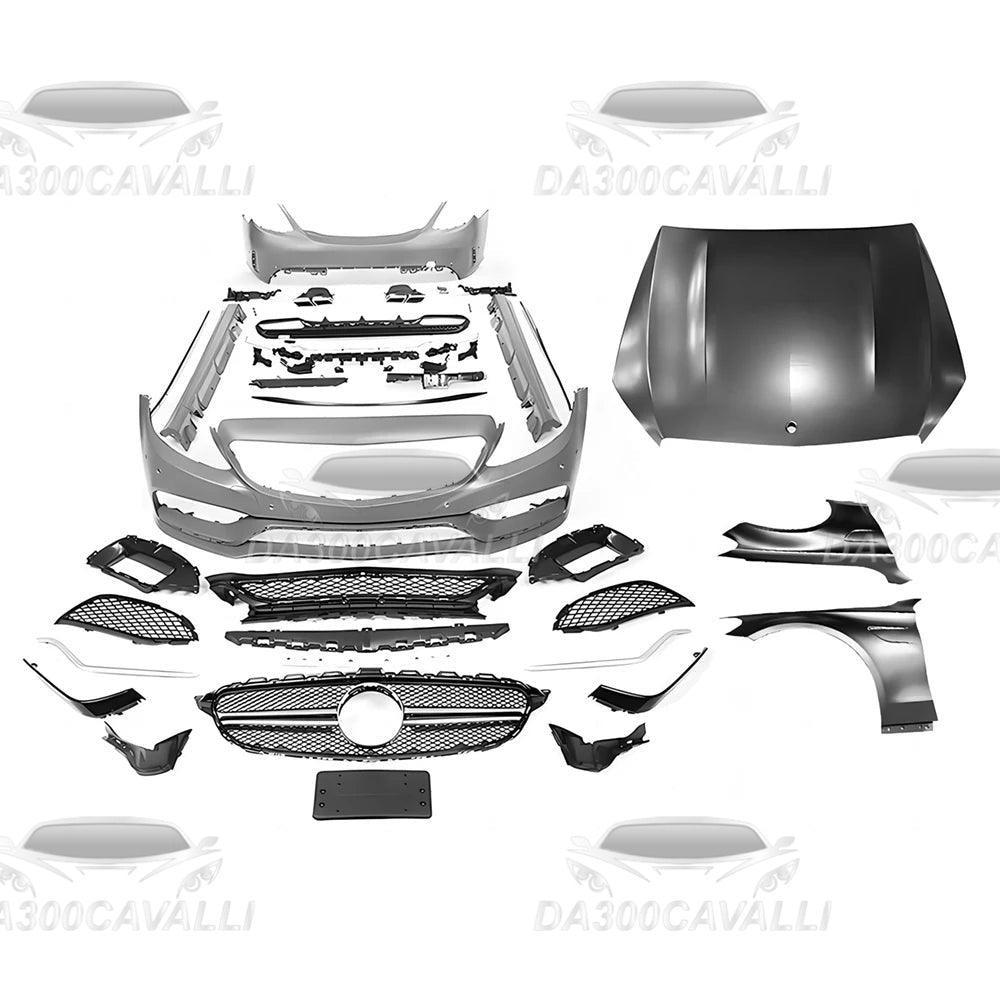 Body Kit Mercedes Classe C180 C200 C300 C350 W205 Stile C63 - Da300Cavalli