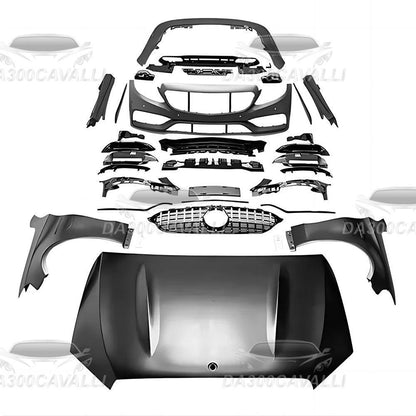 Body Kit Mercedes Classe C180 C200 C300 C350 W205 Stile C63 - Da300Cavalli