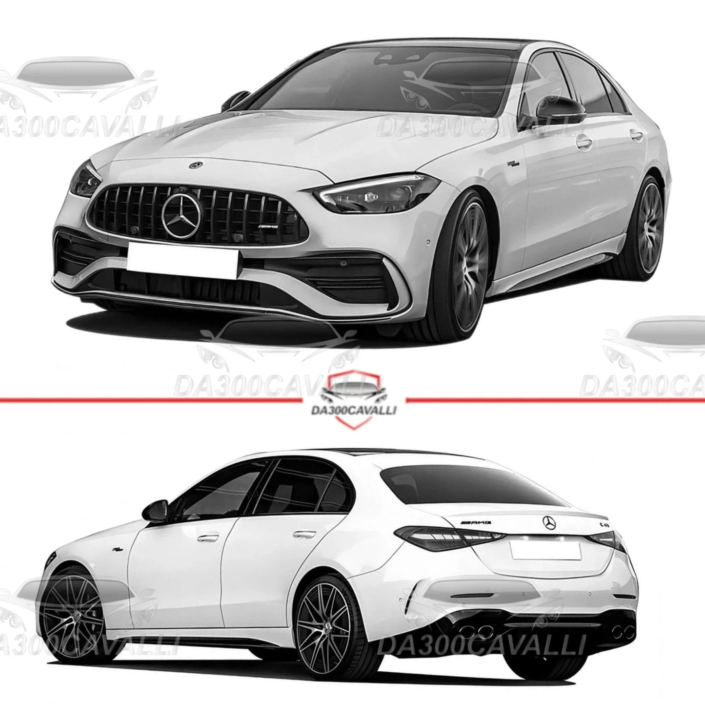 body-kit-mercedes-classe-c180-c200-c300-c350-w206-da300cavalli-1 - Da300Cavalli