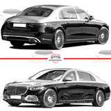 Body Kit Mercedes Classe S W221 Stile W223