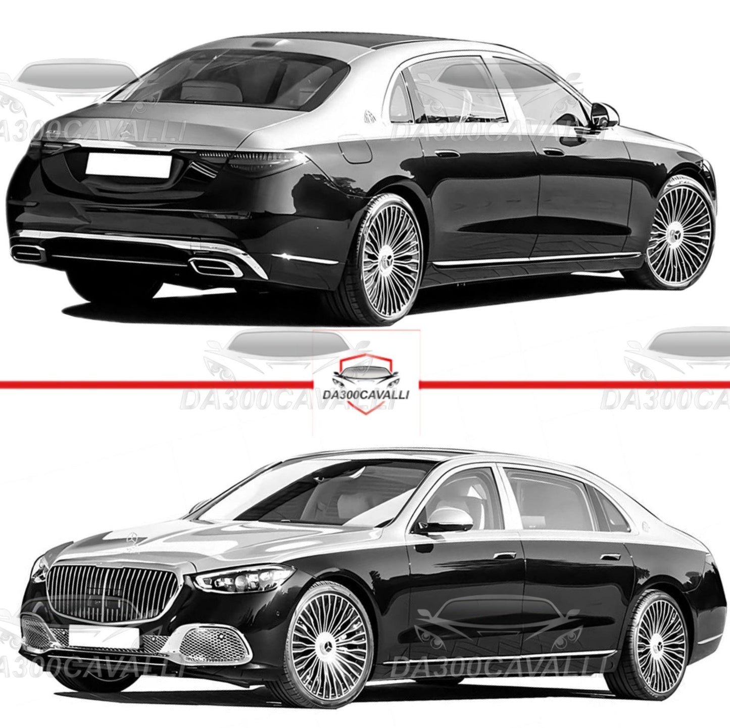 Body Kit Mercedes Classe S W221 Stile W223 - Da300Cavalli