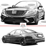 Body Kit Mercedes Classe  S300 S320 S350 S400 S450 S500 W222