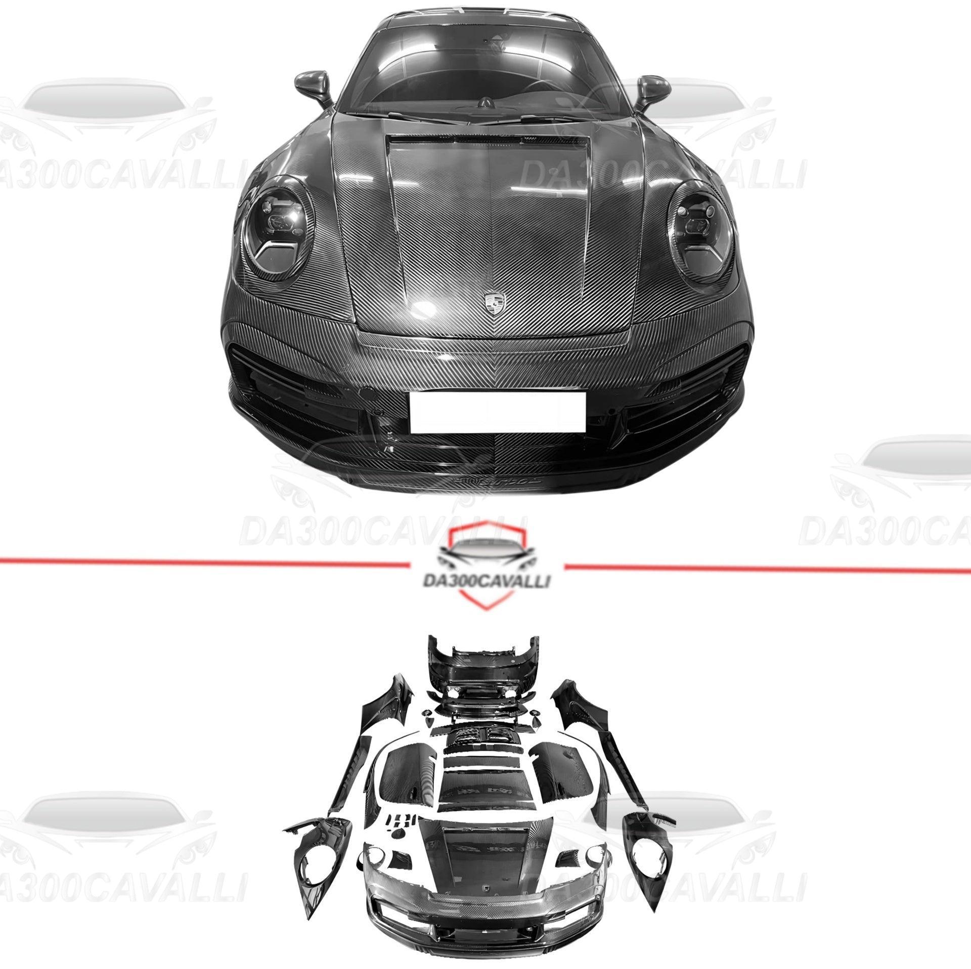 Body Kit Porsche 911 992 Carrera Fibra Di Carbonio (2019-2023) - Da300Cavalli