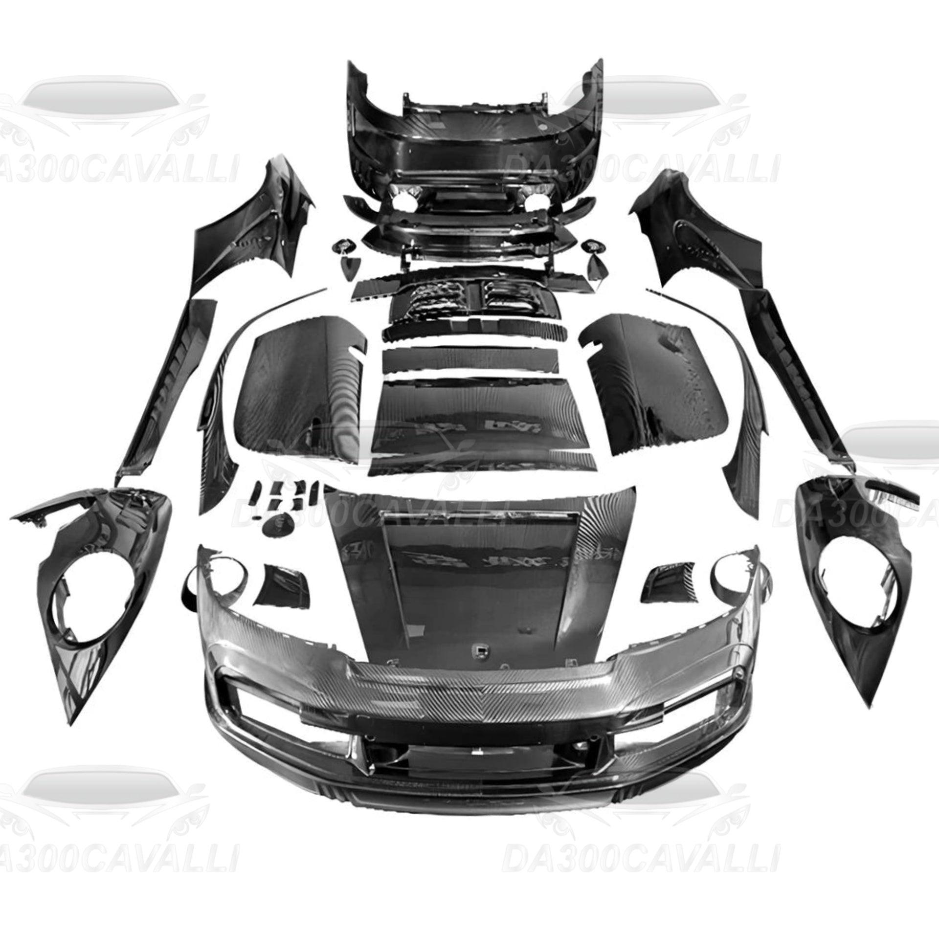 Body Kit Porsche 911 992 Carrera Fibra Di Carbonio (2019-2023) - Da300Cavalli