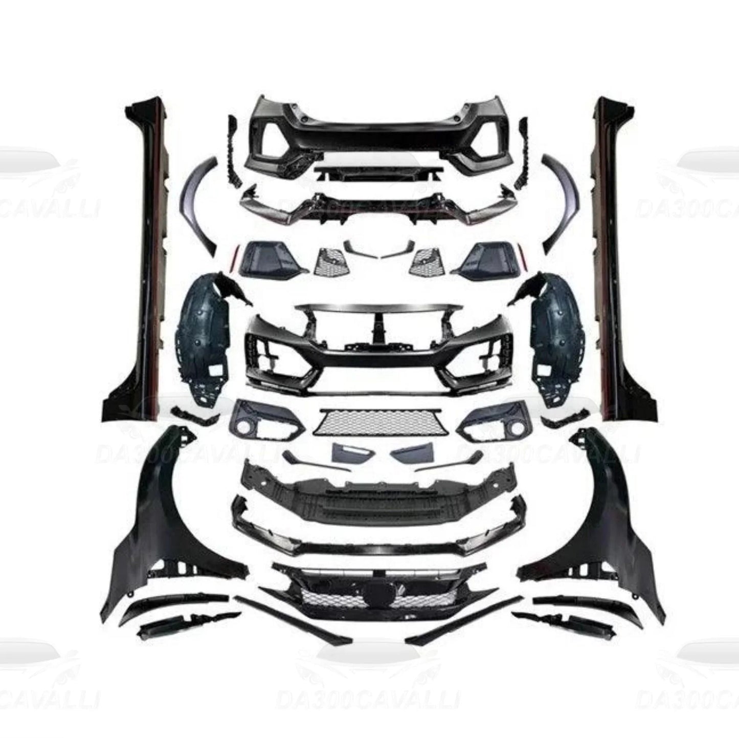 bodykit-honda-civic-2016-2021-da300cavalli-2 - Da300Cavalli