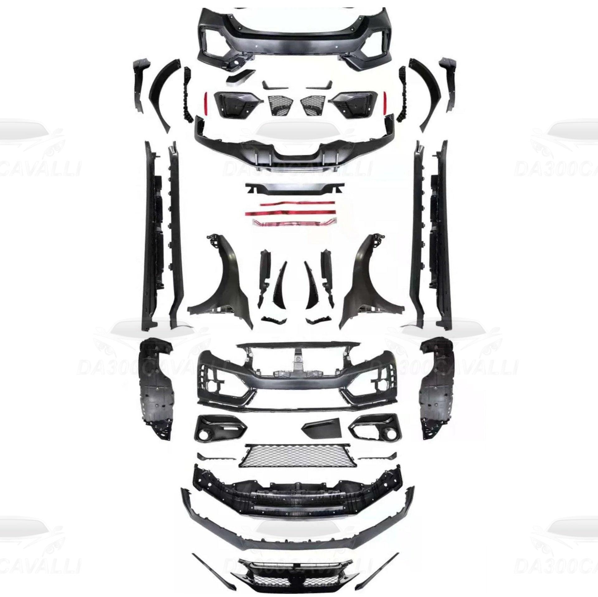 Bodykit Honda Civic (2016-2021) - Da300Cavalli