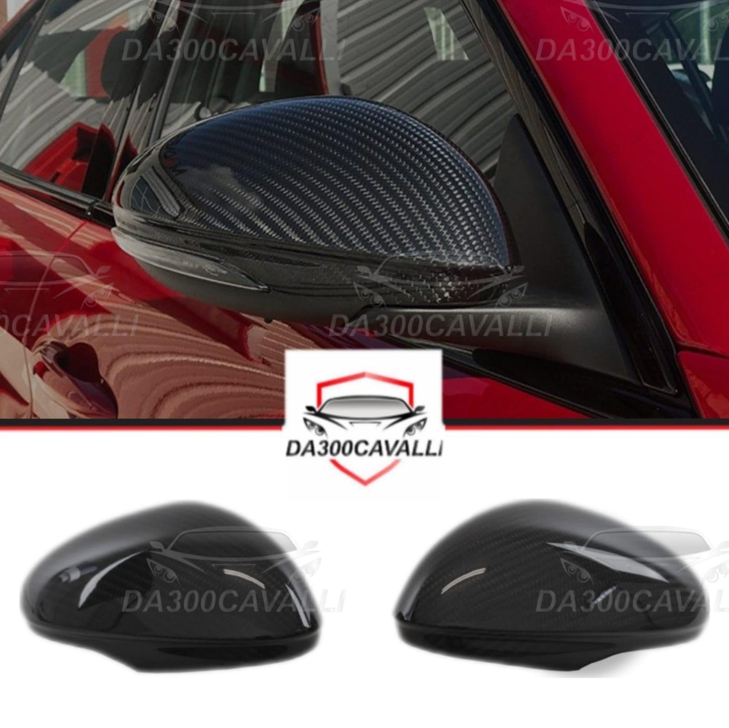 Calotte Alfa Romeo Giulia In Fibra Di Carbonio - Da300Cavalli