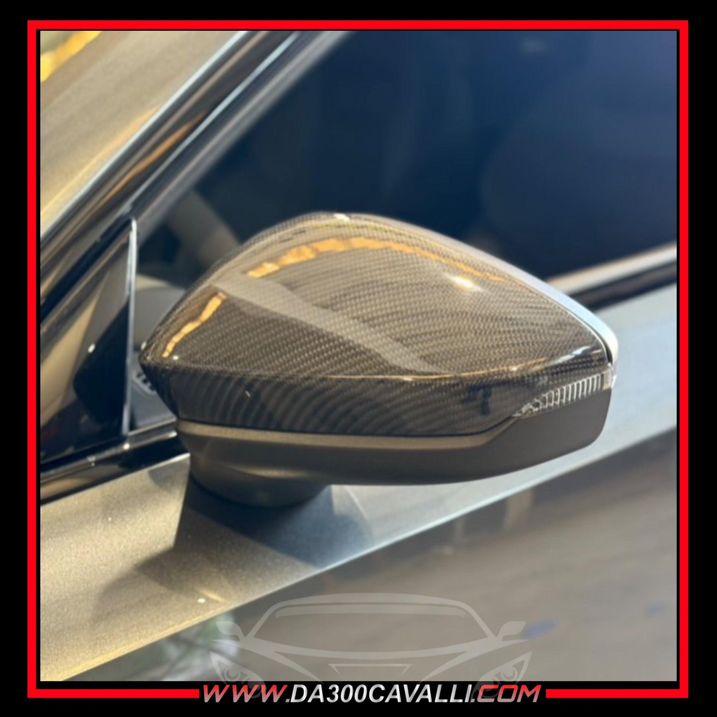 Calotte Specchietti Audi A3 Fibra Di Carbonio (2021-2023) - Da300Cavalli
