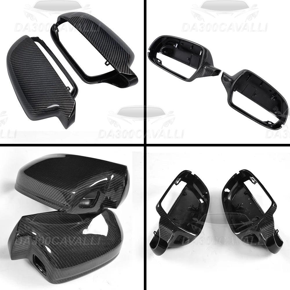 Calotte Specchietti Audi A4 (2012-2015) A5 (2009-2015) Fibra Di Carbonio - Da300Cavalli