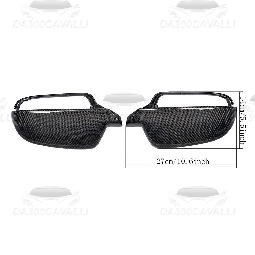 Calotte Specchietti Audi A4 (2012-2015) A5 (2009-2015) Fibra Di Carbonio - Da300Cavalli