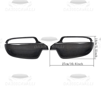 Calotte Specchietti Audi A4 (2012-2015) A5 (2009-2015) Fibra Di Carbonio - Da300Cavalli