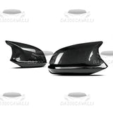 Calotte Specchietti BMW SERIE 1 2 3 F80 F20 F21 F22 F23 F30 F34 F35 Fibra Di Carbonio
