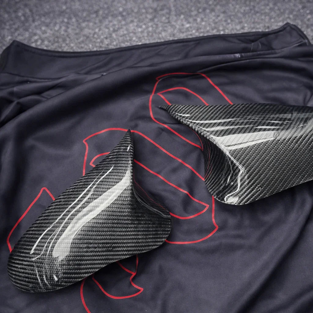 Calotte Specchietti BMW Serie 4 M2 X1 i3 F32 F33 F36 E84 Fibra Di Carbonio — Da300Cavalli — foto 2
