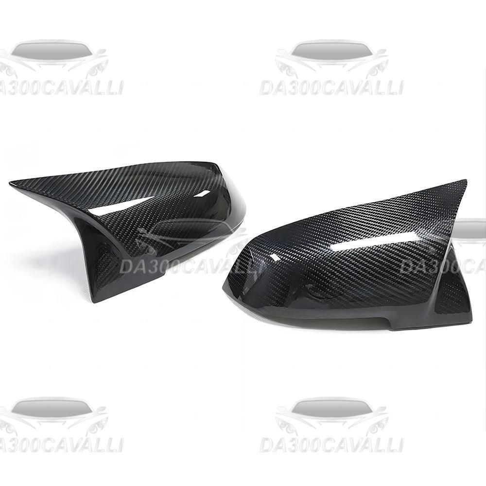 Calotte Specchietti BMW Serie 4 M2 X1 i3 F32 F33 F36 E84 Fibra Di Carbonio — Da300Cavalli — foto 5
