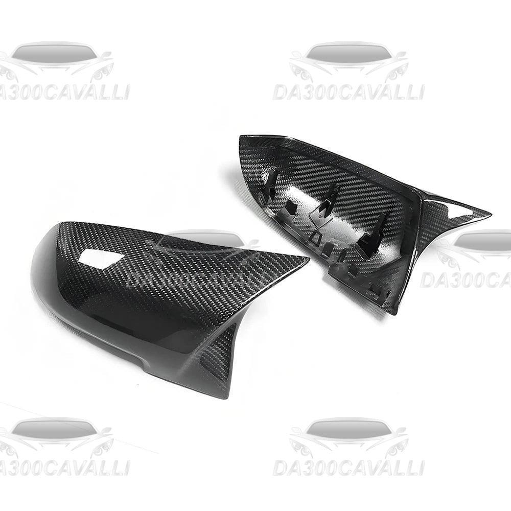 Calotte Specchietti BMW Serie 4 M2 X1 i3 F32 F33 F36 E84 Fibra Di Carbonio — Da300Cavalli — foto 6