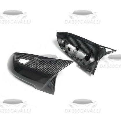 Calotte Specchietti BMW Serie 4 M2 X1 i3 F32 F33 F36 E84 Fibra Di Carbonio — Da300Cavalli — foto 6