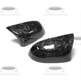 Calotte Specchietti BMW X5M X6M F85 F86 Carbonio Forgiato