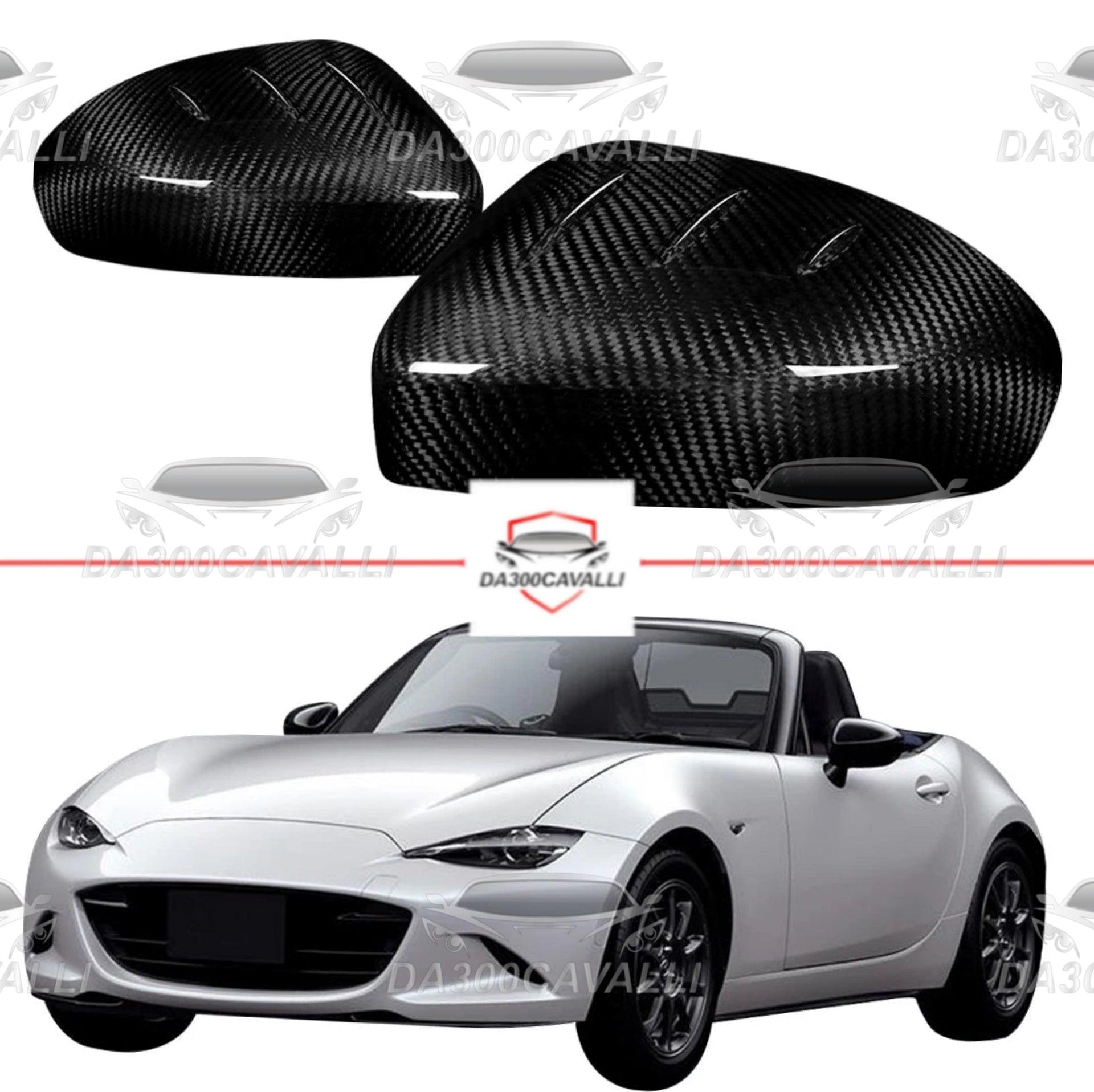 Calotte Specchietti Mazda Mx-5 (2016-2021) Fibra Di Carbonio - Da300Cavalli