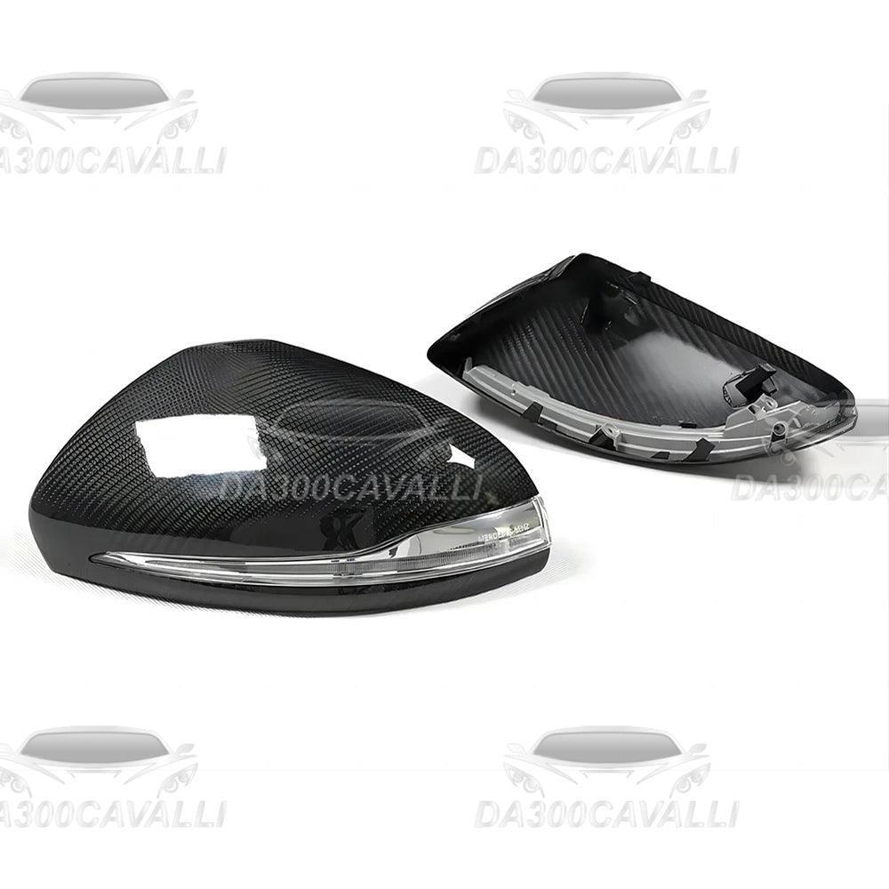 Calotte Specchietti Mercedes Classe B GLA GLB W247 H247 X247 Fibra Di Carbonio - Da300Cavalli