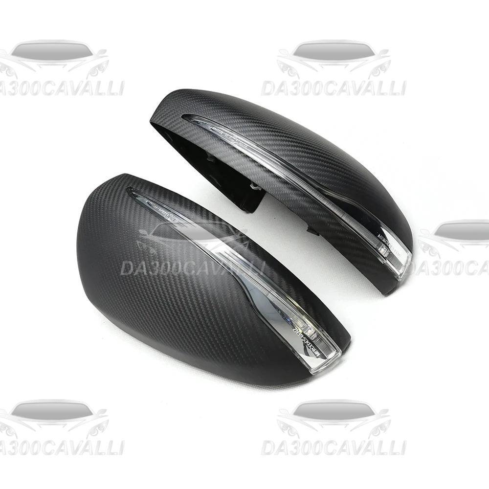 Calotte Specchietti Mercedes Classe B GLA GLB W247 H247 X247 Fibra Di Carbonio - Da300Cavalli