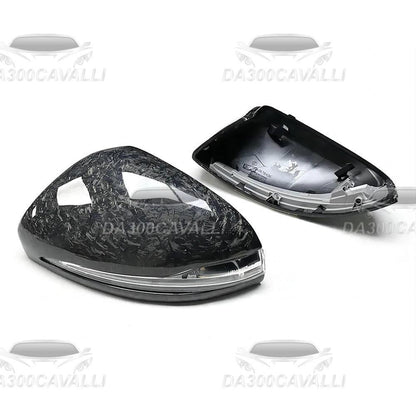 Calotte Specchietti Mercedes Classe C E GLC W205 W213 C238 X253 Fibra Di Carbonio - Da300Cavalli
