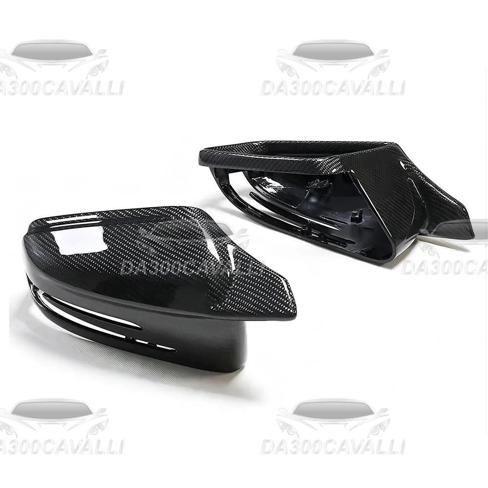Calotte Specchietti Mercedes Classe E S CLA W212 W221 W117 C207 Fibra Di Carbonio - Da300Cavalli