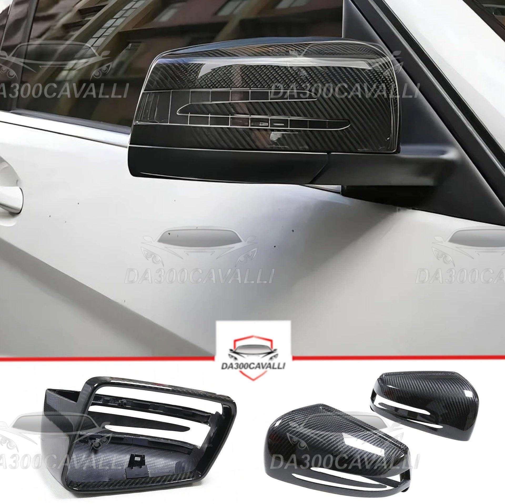 Calotte Specchietti Mercedes Classe E S CLA W212 W221 W117 C207 Fibra Di Carbonio - Da300Cavalli