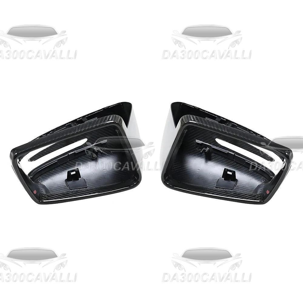 Calotte Specchietti Mercedes Classe E S CLA W212 W221 W117 C207 Fibra Di Carbonio - Da300Cavalli