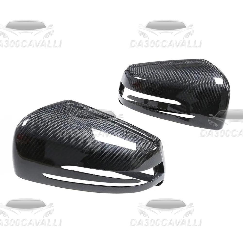 Calotte Specchietti Mercedes Classe E S CLA W212 W221 W117 C207 Fibra Di Carbonio - Da300Cavalli