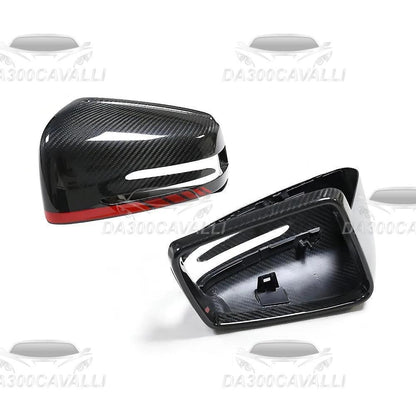 Calotte Specchietti Mercedes GLK GLA CLS X204 X156 W218 Fibra Di Carbonio — Da300Cavalli — foto 2