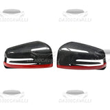 Calotte Specchietti Mercedes GLK GLA CLS X204 X156 W218 Fibra Di Carbonio