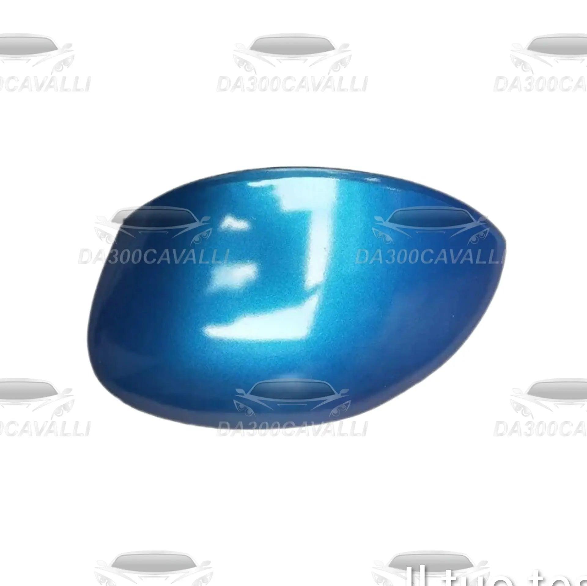 Calotta specchietto retrovisore blu Peugeot 206 207 Citroen C2 2005-2011 Da300Cavalli