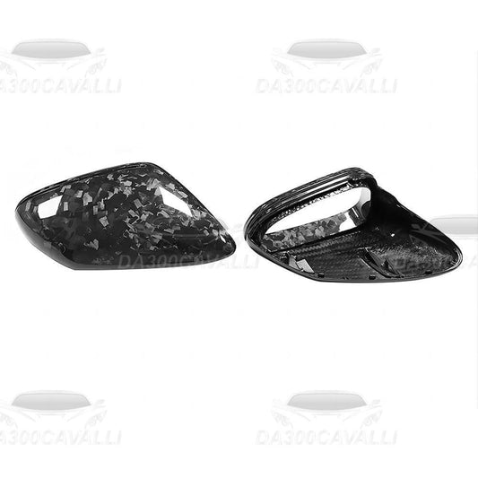 Calotte Specchietti Porsche 911 992 Carrera Taycan Carbonio Forgiato (2019-2023) - Da300Cavalli