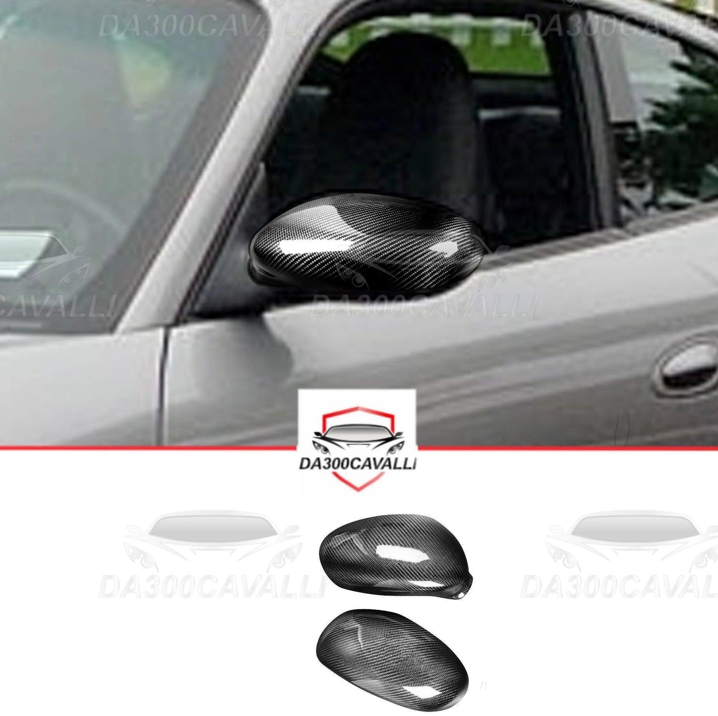 Calotte Specchietti Porsche 911 996 (2004) Fibra Di Carbonio - Da300Cavalli