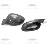 Calotte Specchietti Porsche 911 997 Carrera 987 Cayman Boxster Fibra Di Carbonio