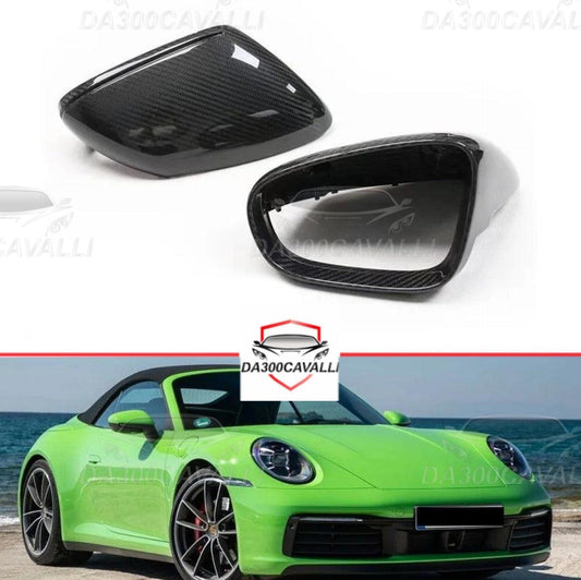 Calotte Specchietti Porsche 911 Taycan (2019-2023) Dry Carbon - Da300Cavalli