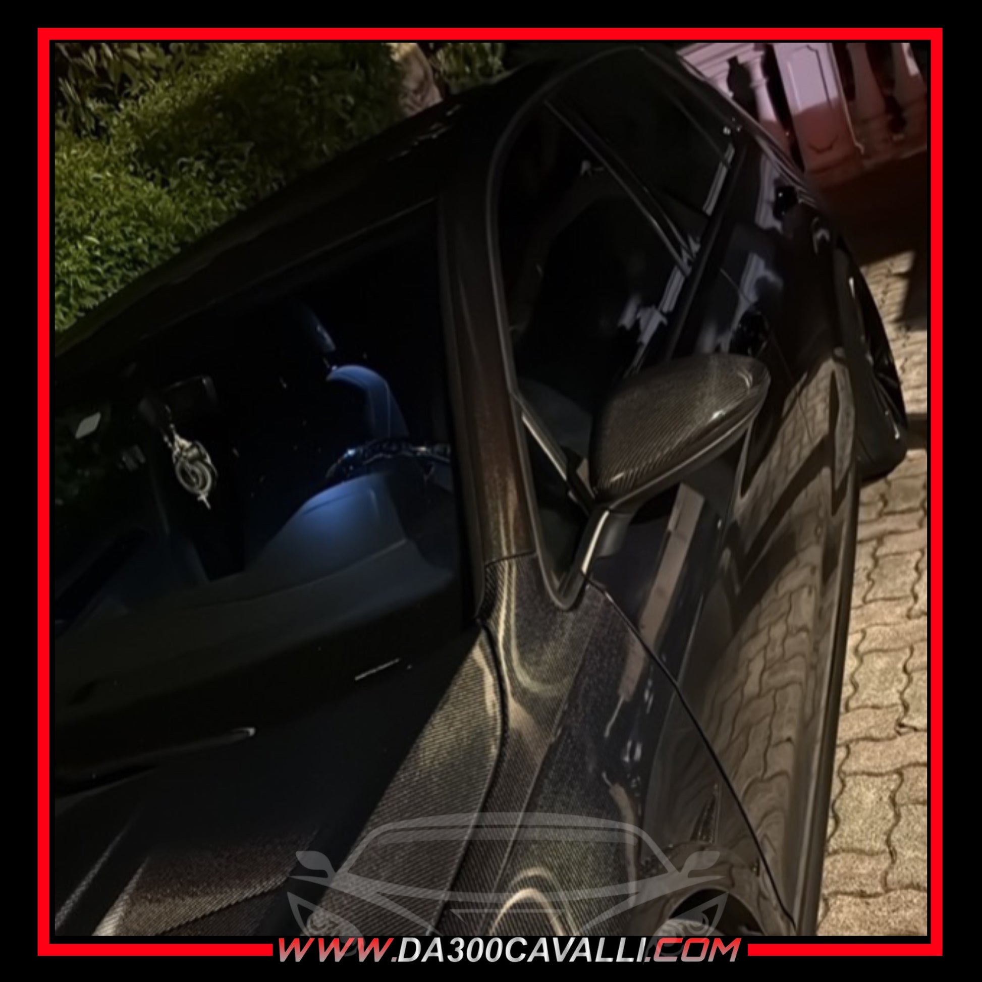 Calotte Specchietti VW Golf 7 7.5 Fibra Di Carbonio - Da300Cavalli