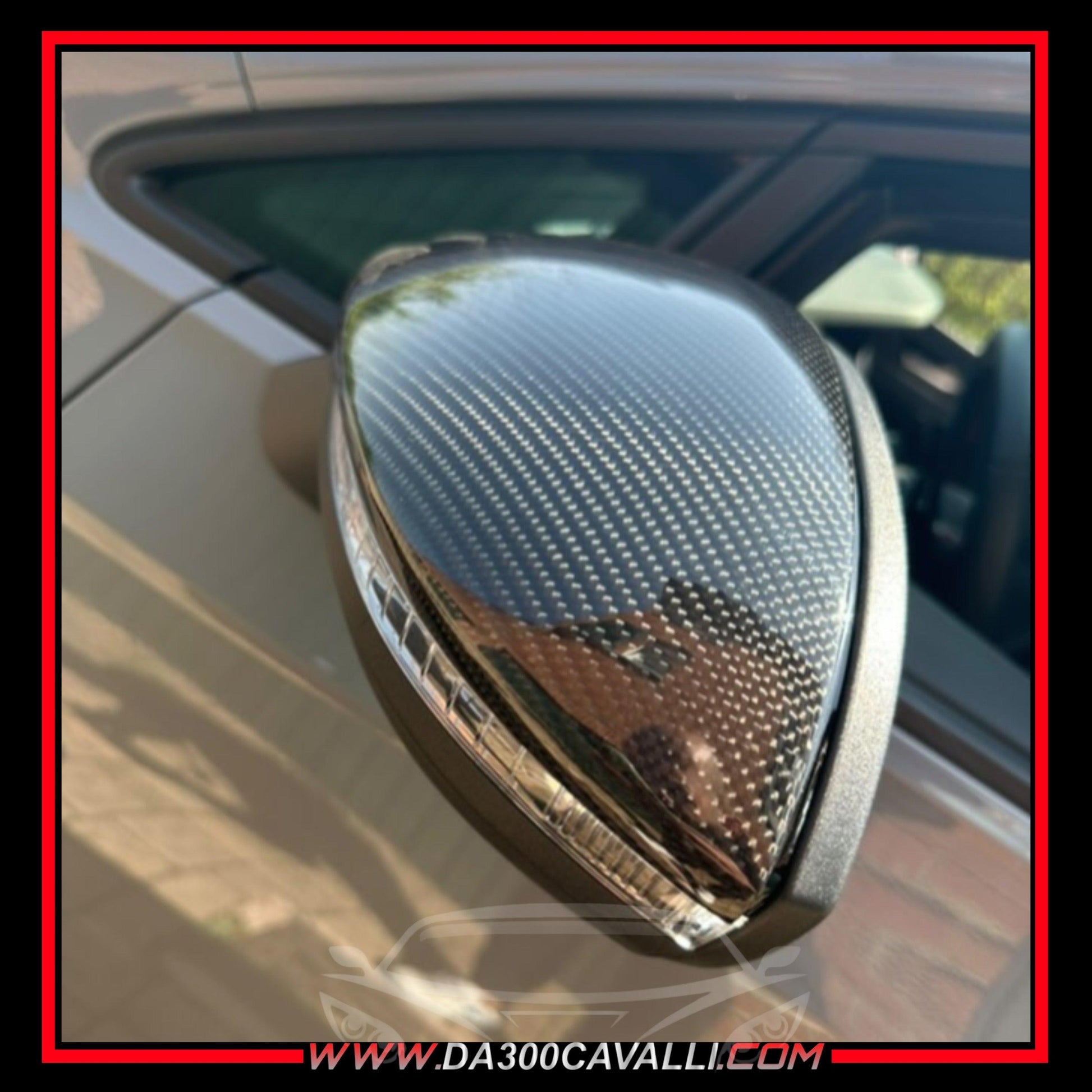 Calotte Vw Golf 8 In Fibra Di Carbonio - Da300Cavalli