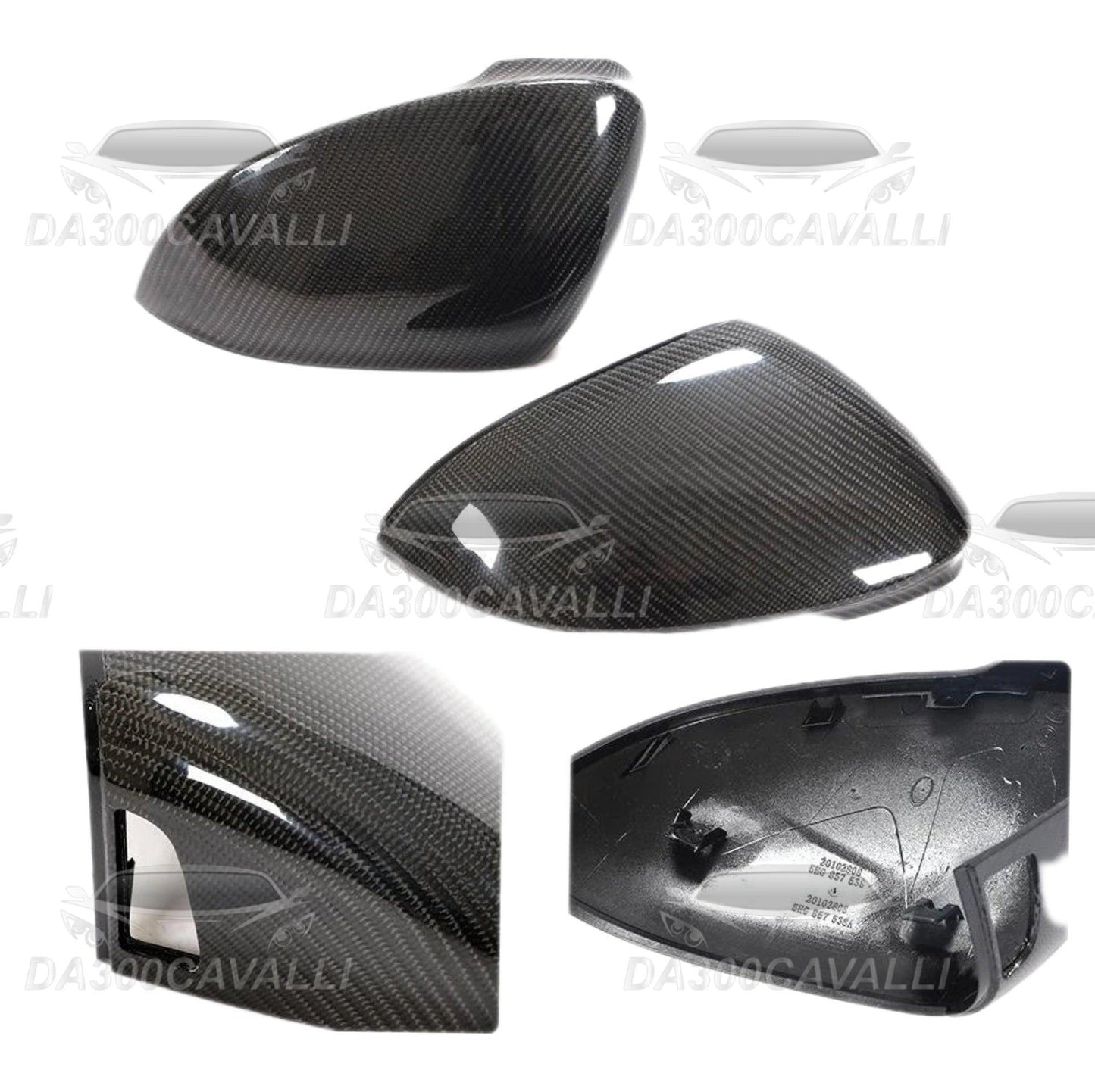 Calotte Vw Golf 8 In Fibra Di Carbonio - Da300Cavalli