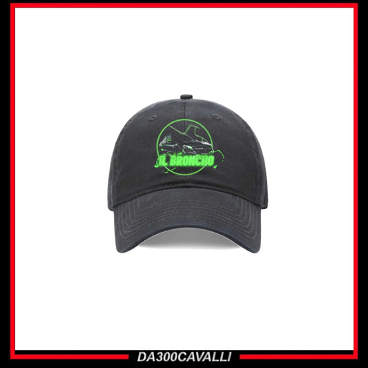 cappello-ufficale-ilbroncho-100percent-cotone-con-logo-ricamato-da300cavalli-1 - Da300Cavalli