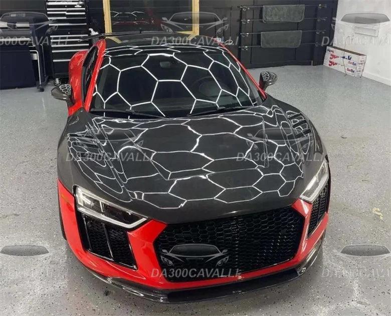 Cofano Audi R8 (2016-2017) Fibra Di Carbonio - Da300Cavalli