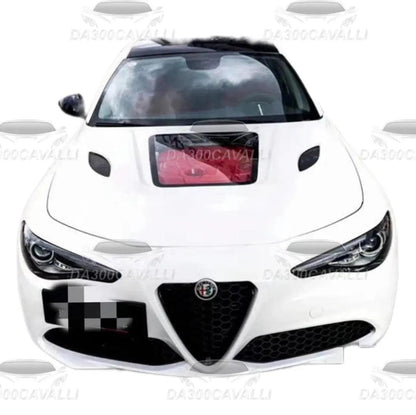 Cofano In Carbonio Alfa Romeo Giulia - Da300Cavalli