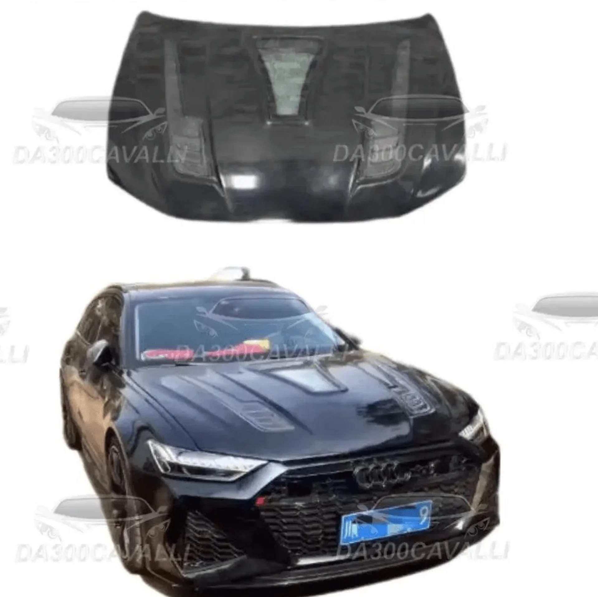 cofano-in-carbonio-audi-a6-2019-2023-da300cavalli-3 - Da300Cavalli