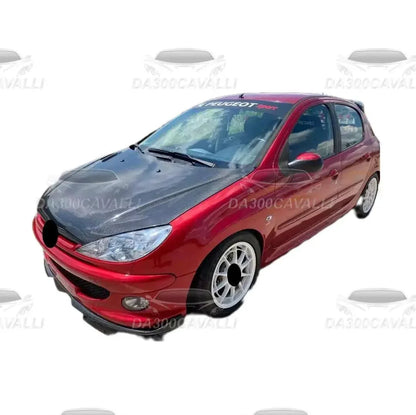 cofano-in-carbonio-peugeot-206-da300cavalli-1 - Da300Cavalli