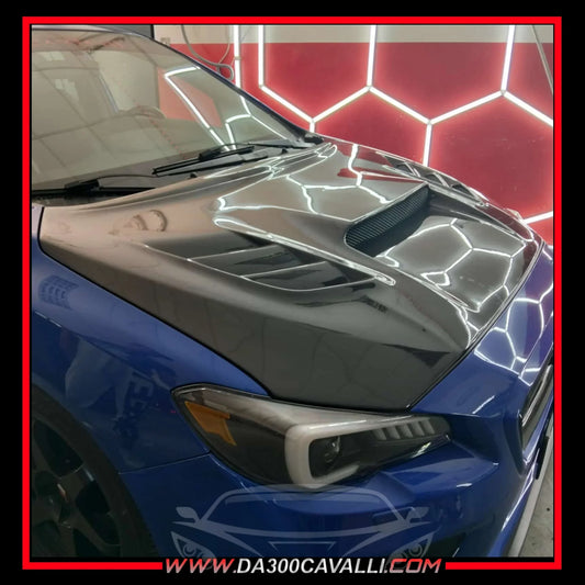 cofano-in-carbonio-subaru-sti-wrx-da300cavalli-1 - Da300Cavalli